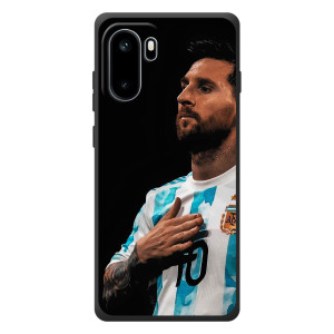 Чехлы Лео Месси Аргентина для OnePlus Ace 6 – Месси Капитан