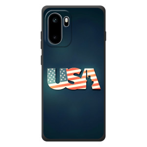 Чохол Прапор USA для OnePlus Ace 6 – USA
