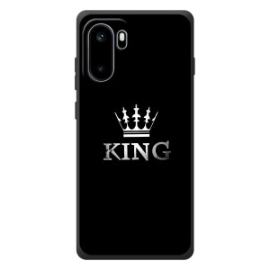 Чохол (Корона на чорному фоні) для OnePlus Ace 6 – KING
