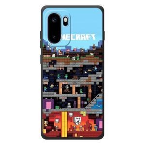 Чехол Майнкрафт на OnePlus Ace 6 (AlphaPrint) Minecraft
