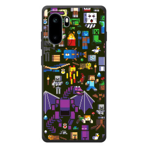 Чехол Майнкрафт на OnePlus Ace 6 (AlphaPrint) Minecraft