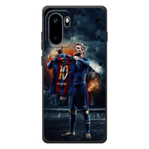 Чехол Месси футболист для OnePlus Ace 6 – Месси с футболкой