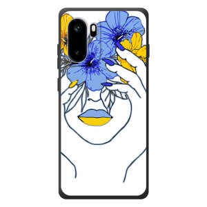 Чехол на OnePlus Ace 6 Украинский дизайн – Украинка на всю голову