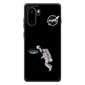 Силіконовый бампер з принтом "Наса" на OnePlus Ace 6 – Космонавт баскетболіст