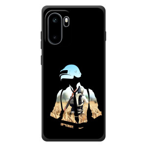 Силиконовый чехол с картинкой "Герой Pubg" на OnePlus Ace 6 – Пубг мен