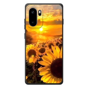 Чехол с Цветами для OnePlus Ace 6 – поле подсолнухов