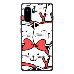 Бампер з зображенням Котиків для OnePlus Ace 6 (Новорічні котики)