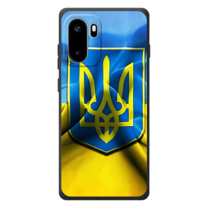 Чохол з картинкою (Патріотичний ГЕРБ) на OnePlus Ace 6 – Герб і Прапор України