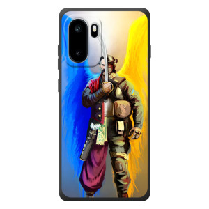 Чехол с картинкой (Патриотический КОЗАК) на OnePlus Ace 6 – Козак с крыльями