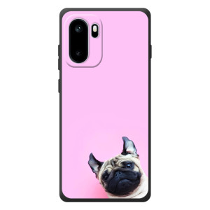 Бампер для OnePlus Ace 6 с картинкой "Песики" (Собака на розовом)