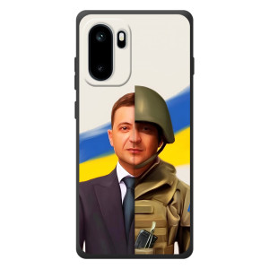 Чехол для OnePlus Ace 6 (AlphaPrint - с принтом Зеленского)