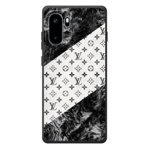 Чехол Стиль Louis Vuitton на OnePlus Ace 6 (LV на белом)