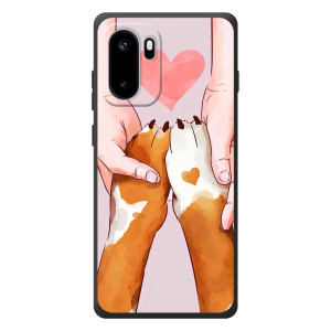 Чехол (ТПУ) Милые собачки для OnePlus Ace 6