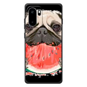 Чехол (ТПУ) Милые собачки для OnePlus Ace 6 – Смешной Мопс