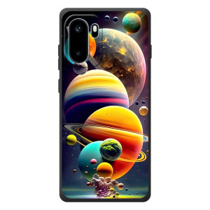 Чехол (ТПУ) с планетами на OnePlus Ace 6 – Солнечна система