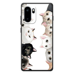 Чехол с милыми котиками на üçlЭns  Оsэ 6 – Черно-белые котики