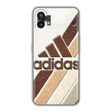Чохол з картинкою Адідас на 

OnePlus Асе 6 – Вишивка Адідас