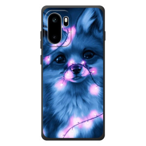 Чохол з принтом лисички OnePlus Асе 6 – Лисиця з гірляндою