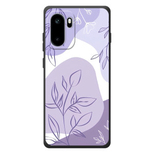 Силиконовый чехол с принтом в цветах на OnePlus Ace 6