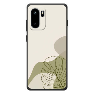 Силиконовый чехол с принтом в цветах на OnePlus Ace 6