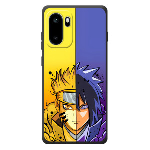 Купить Чехлы на телефон с принтом Anime для OnePlus Ace 6 (Naruto Vs Sasuke)