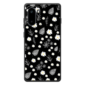 Чехлы с тематикой "ЦВЕТЫ" на OnePlus Ace 6 (цветение на чорном)