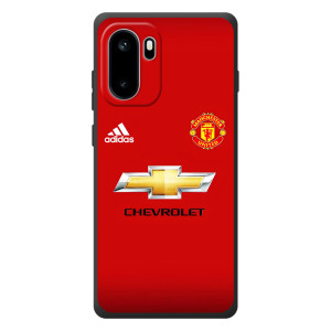 Силиконовые Чехлы принт Футбол на OnePlus Ace 6 – Man United