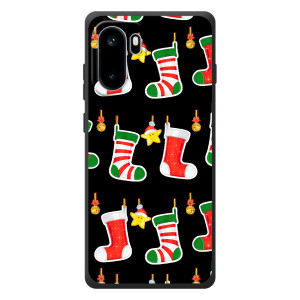 Силиконовый бампер на рождество для OnePlus Ace 6 (Рождественские подарки)