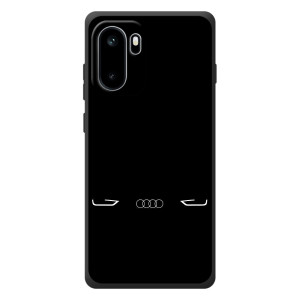 Силиконовый бампер с картинкой машины на OnePlus Ace 6 – Силует Audi