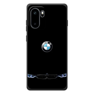 Силиконовый бампер с картинкой машины на OnePlus Ace 6 – Черный BMW