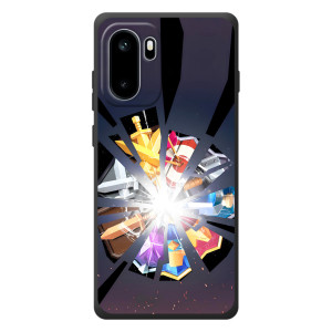 Силиконовый Чехол (атрибутика Клеш Роял) для OnePlus Ace 6 (Кланы)