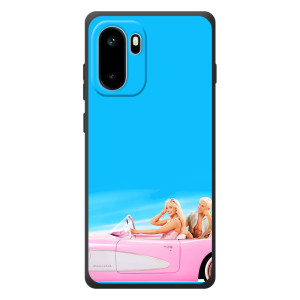 Силиконовый Чехол Барби Фильм на OnePlus Ace 6 (Барби и Кен)