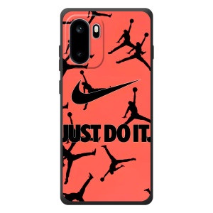 Силиконовый Чехол Nike Air Jordan на ОнПлэС Эйс 6 – Just Do It