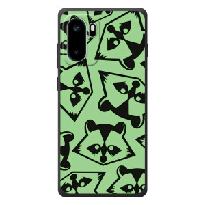 Силіконовий Чохол з Энотами  на OnePlus Ace 6 – Мордочки Єнота