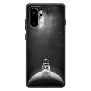 Силіконовый Чохол з принтом "Космонавти" на OnePlus Ace 6 – Космонавт романтик