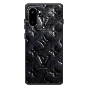 Текстурний Чохол Louis Vuitton для OnePlus Ace 6 – Чорний ЛВ