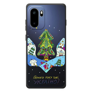 Зимние Чехлы для ОнеПлюс Эйс 6 - прозрачный фон