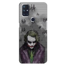 Чехлы с картинкой Джокера на OnePlus Nord 10 5G (Joker клоун)