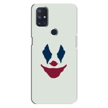 Чехлы с картинкой Джокера на OnePlus Nord 10 5G (Лицо Джокера)
