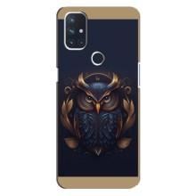 Чехлы с принтом СОВЫ для OnePlus Nord 10 5G (Стильная Сова)