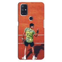 Чехлы с принтом Спортивная тематика для OnePlus Nord 10 5G – Алькарас Теннисист