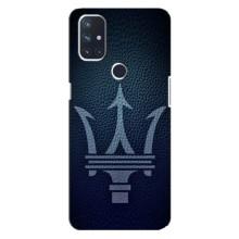 Чохли з тематикою "Круті машини" на OnePlus Nord 10 5G (Лого Maserati)