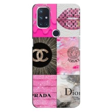 Чохол (Dior, Prada, YSL, Chanel) для OnePlus Nord 10 5G (Модніца)