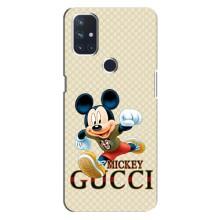 Чехол Disney Mouse OnePlus Nord 10 5G (PREMIUMPrint) (Mikki Gucci)