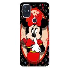 Чехол Disney Mouse OnePlus Nord 10 5G (PREMIUMPrint) (Минни Маус ЛВ)