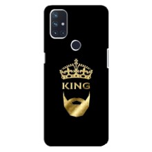 Чехол (Корона на чёрном фоне) для ВанПлас Норд 10 (5G) – KING