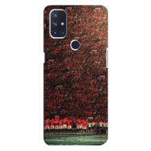 Чехол Манчестер Юнайтед для ВанПлас Норд 10 (5G) (AlphaPrint) (фанаты Манчестер Юнайтед)