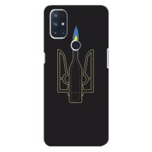 Чехол с картинкой (Патриотический ГЕРБ) на OnePlus Nord 10 5G (Герб - Молотова)