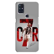 Чехол Криштиану Роналду для OnePlus Nord 10 5G (AlphaPrint) (C7R)