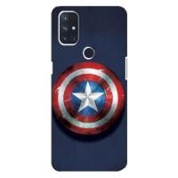 Чехол с Щитом Капитана Америки на OnePlus Nord 10 5G (Щит Капитана Америки)